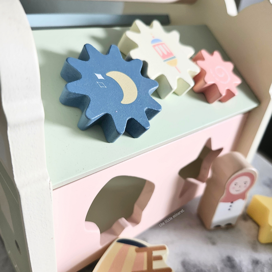 Montessori Wooden Mosque Shape Sorter (7pcs)