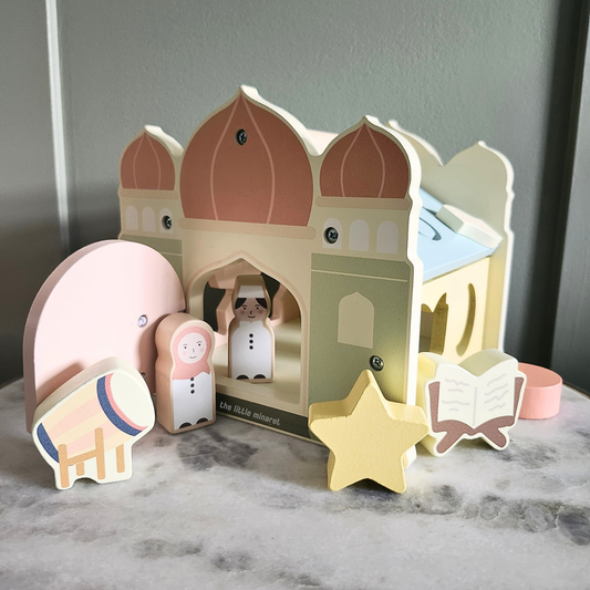 Montessori Wooden Mosque Shape Sorter (7pcs)
